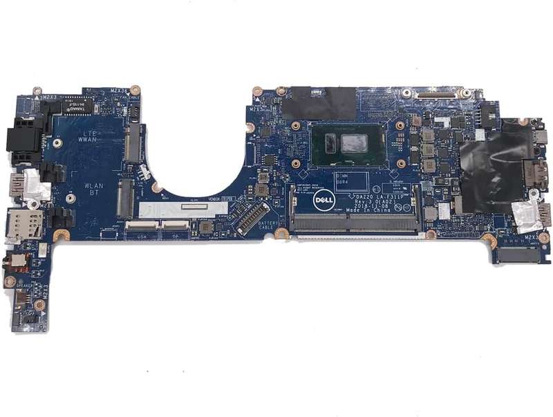 DELL LATITUDE 7390 7290 MOTHERBOARD (INTEL CORE i7-8650 CPU) LA-F311P 0T46Y8 SR3L8