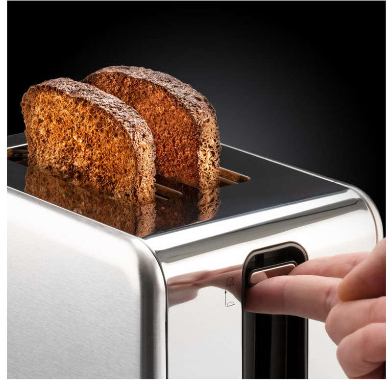 Russell Hobbs Everyday Stainless Steel Kettle and Toaster Set