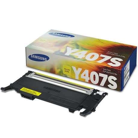 Samsung CLT-Y407S Yellow Toner Cartridge