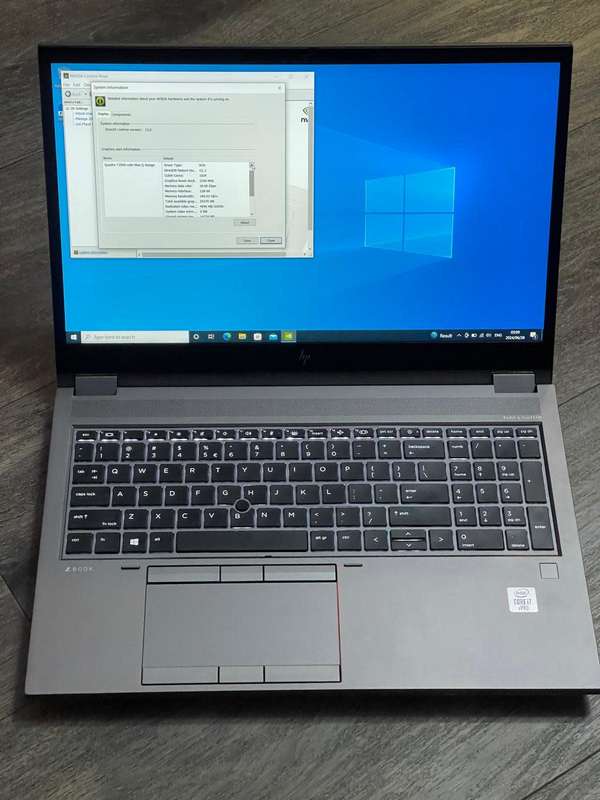 HP ZBOOK FURY 15 G7 | 10th Gen CORE i7-10850H | 32GB RAM | 512GB SSD | 15.6` Full HD | Win10 Pro