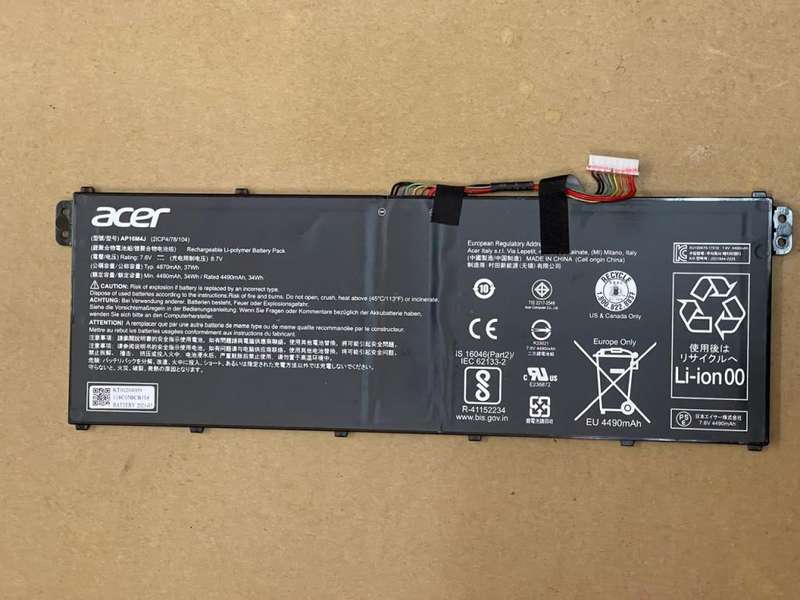 Genuine AP16M4J  Laptop Battery For Acer Aspire 3 A315-22 A315-41-R7SB A315-42-R7N2 N17Q4 7.6V