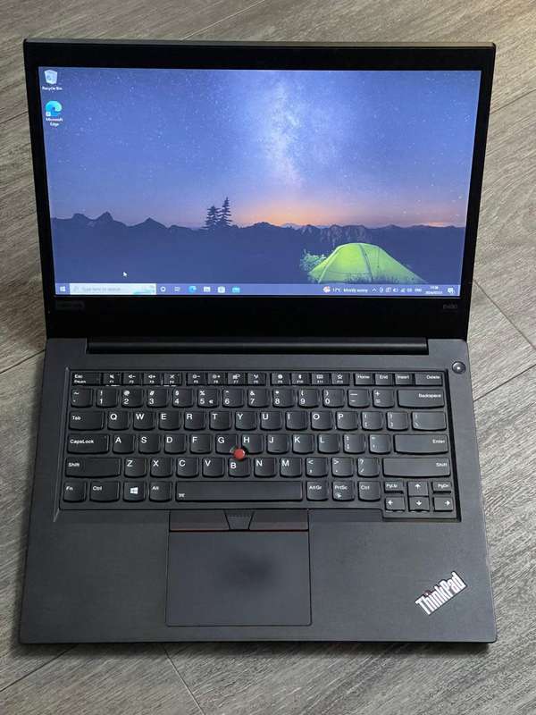 LENOVO THINKPAD E490 | 8TH GEN CORE i5-8265U | 8GB DDR4 | 256GB NVMe SSD | 14" HD | WIN1O