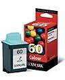 LEXMARK COLOUR INK CATRIDGE NOs 60