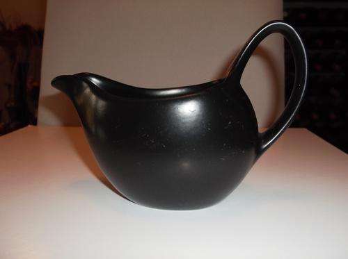 Striking Black Midwinter Sauce Jug