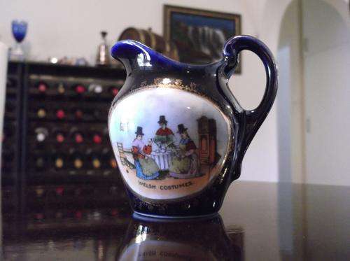 "Welsh Costumes" Creamer - unmarked