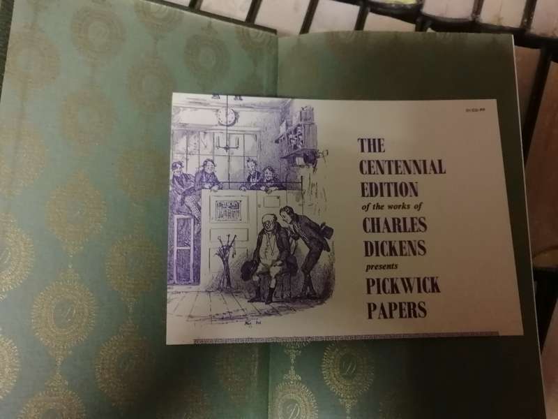 Complete set of Charles Dicken centennial edition