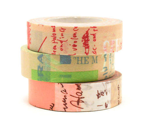 Japanese Washi Tape- Graffiti SET