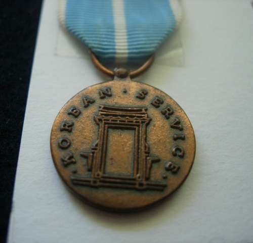 U.S.A. - KOREAN SERVICE MINIATURE MEDAL