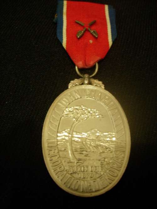 SOUTH AFRICA JOHN CHARD DECORATION. 1st ISSUE. No.37