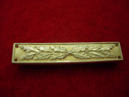 RHODESIAN - SILVER 'SLIP ON'  MEDAL BAR  1965 - 1980