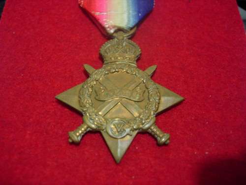 WW1 - 1914/1915 STAR - NAMED
