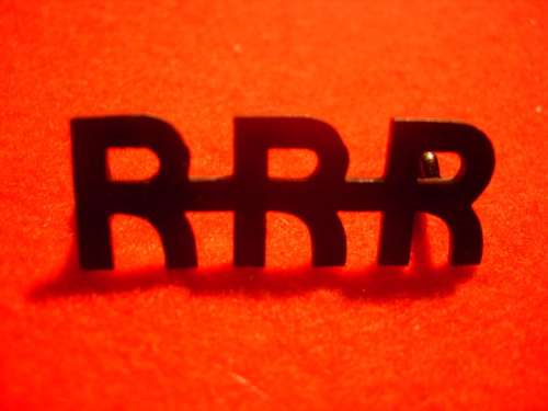 ROYAL RHODESIAN REGT. SHOULDER TITLE - 1950s-1960s
