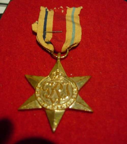 THE AFRICA STAR - NAMED