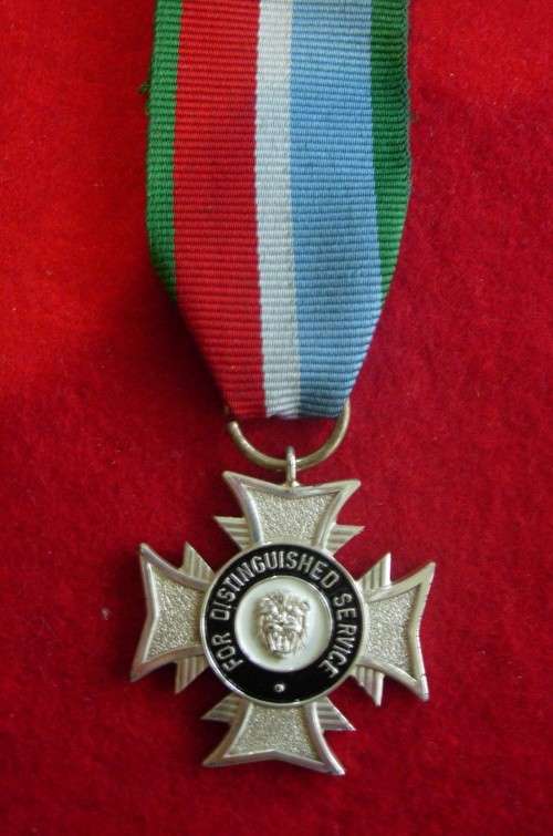 RHODESIA - DEFENCE CROSS FOR DISTINGUISHED SERVICE