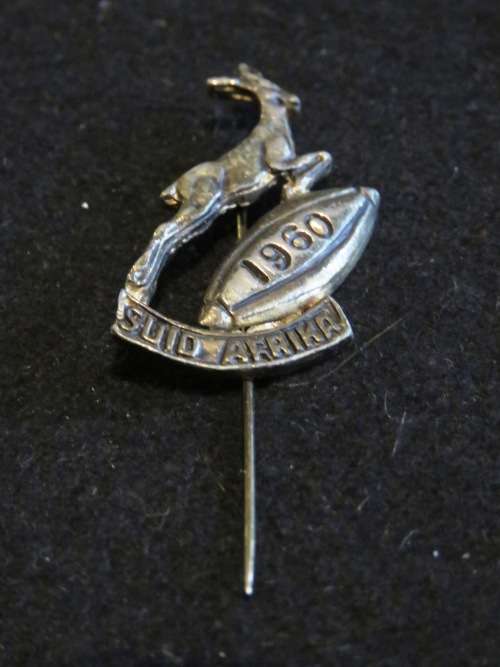 SPRINGBOK 1960 SUPPORTERS LAPEL BADGE