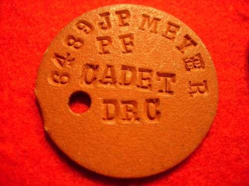 WW1 and WW2 IDENTITY DISCS x 6