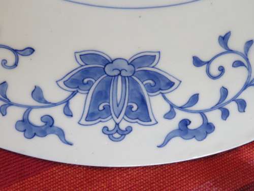 JAPANESE PORCELAIN IMARI CHARGER - 18 Inches