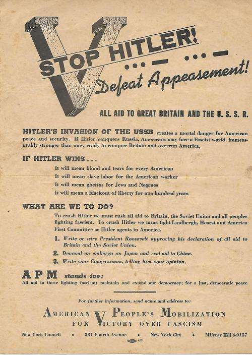 WW2 - TWO PROPAGANDA PAMPHLETS