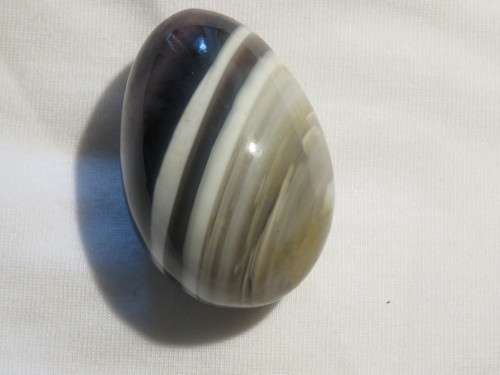 BANDED AGATE EGG