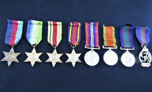 SOUTH AFRICA MEDAL GROUP (8)