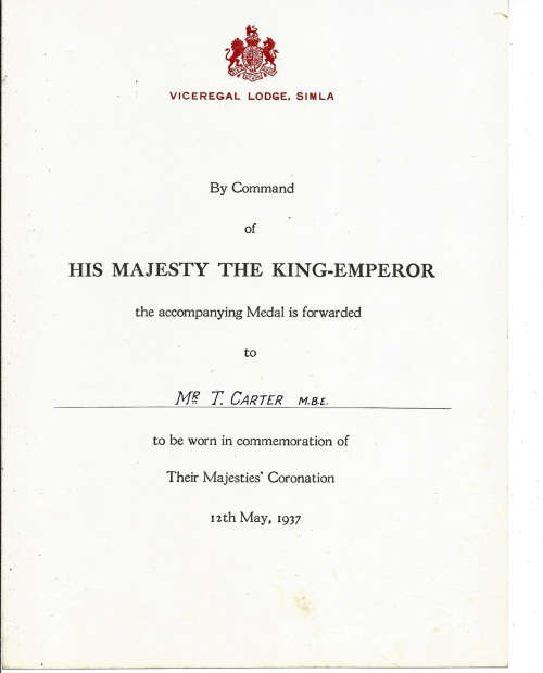 WARRANTS OF APPOINTMENT - M.B.E. and O.B.E.