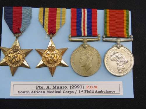 WW2 - GROUP (4) - P.O.W.