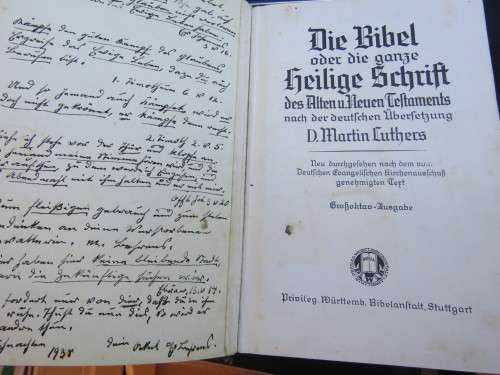 VINTAGE LUTHERAN BIBLE