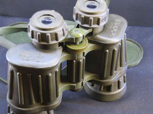 TASCO BINOCULARS - 305R - 7x50 - EX RHODESIAN ARMY