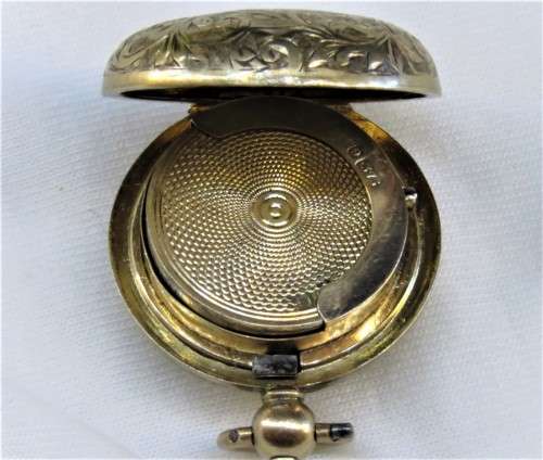 GOLD SOVEREIGN CASE - 9 ct - 1906