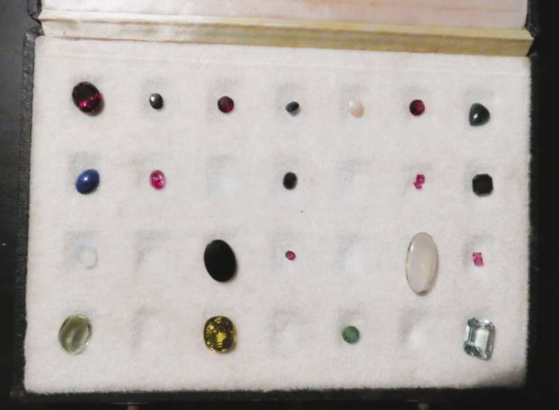 GEMSTONE COLLECTION IN CASE
