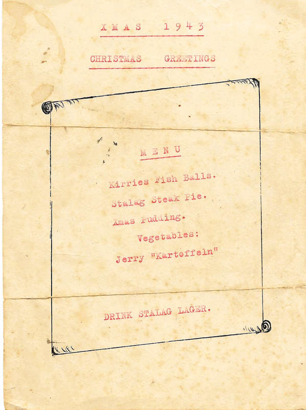WW2 MEMORABELIA  (PERSONAL PAPERS OF A.MUNRO - P.O.W)