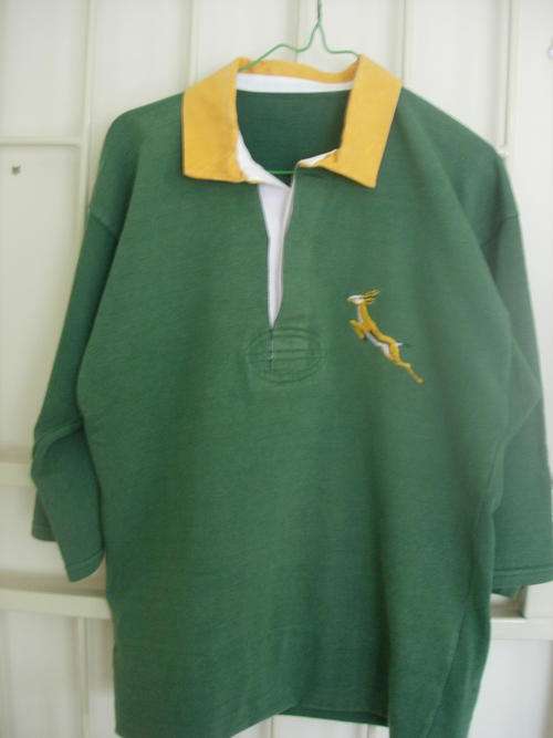 SPRINGBOK  RUGBY  JERSEY