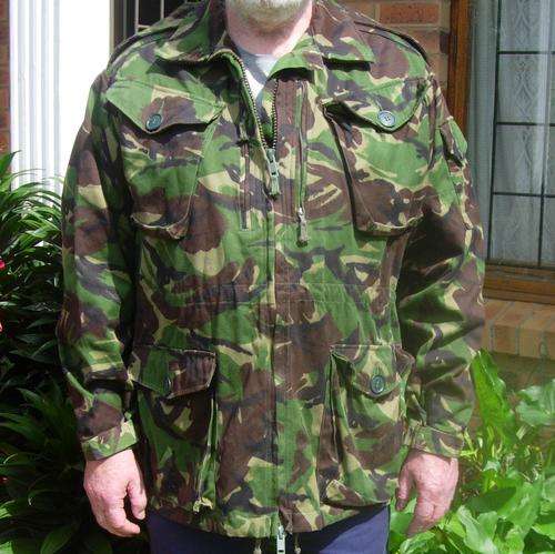 BRITISH / NATO LARGE CAMO COMBAT JACKET