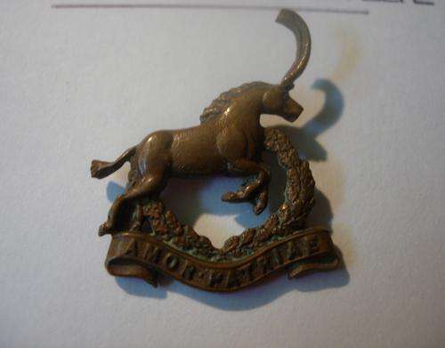 SOUTH AFRICA - TRANSVAAL CADETS 2nd BATT. COLLAR BADGE