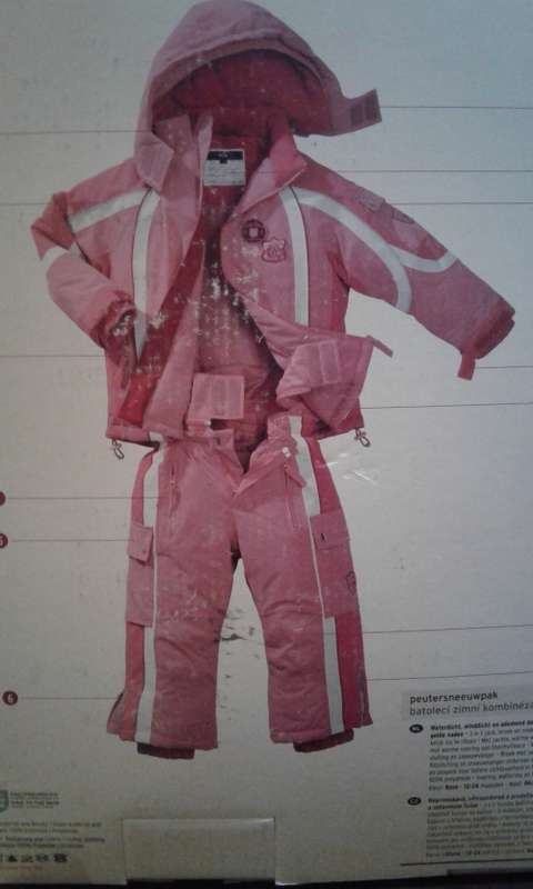 TODDLERS SNOWSUIT (PINK)