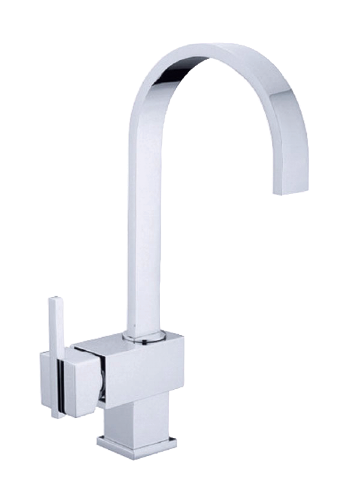 Icon sink mixer deck type with p flat swivel spout