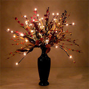 Vase lights beautiful