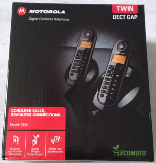 Motorola Cordless Phone C602 Twin Set