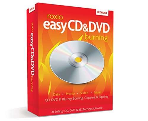 Roxio Easy CD and DVD Burning and Video Capture for PC