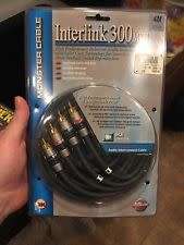 Monster 300 MKII interlink (4 meter) 24k gold tip