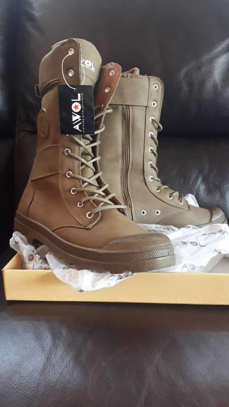 Awol Military Style Boots