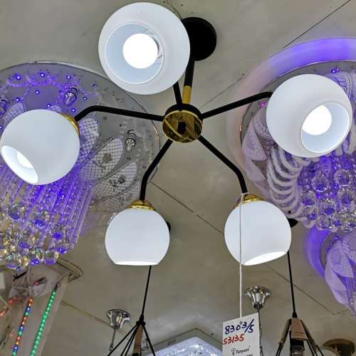 Tempest Black & Gold Beautiful Chandelier