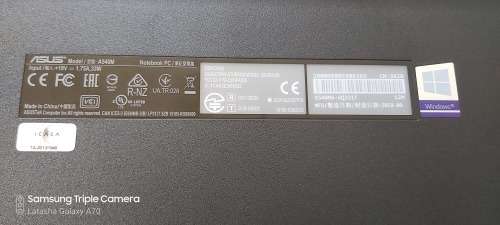 Asus A540M X540MA- GQ321T Laptop