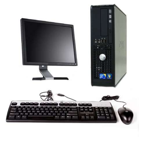 Dell Optiplex 780 sff with 17' Lcd