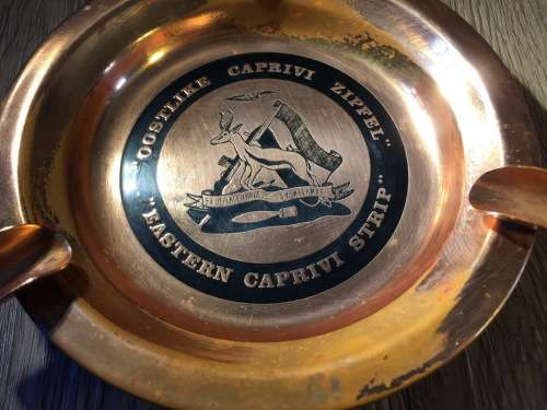 Border War SADF Eastern Caprivi Strip / Oostlike Caprivi Zipfel Ashtray