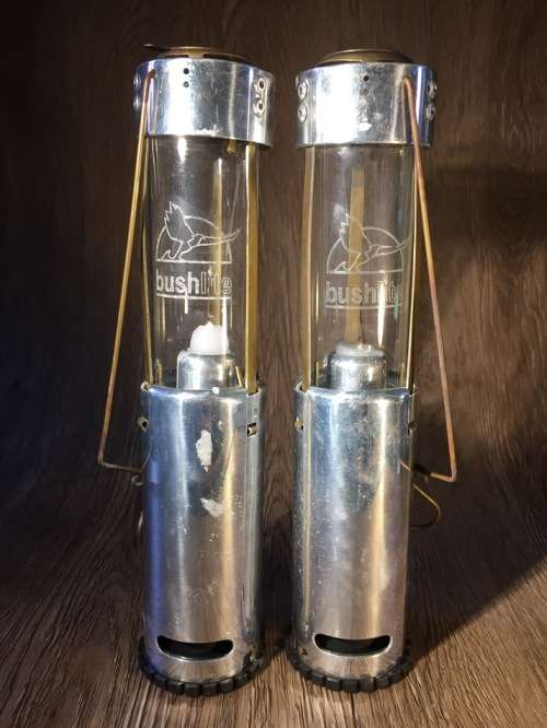 Set of Bushlite Candle Lanterns