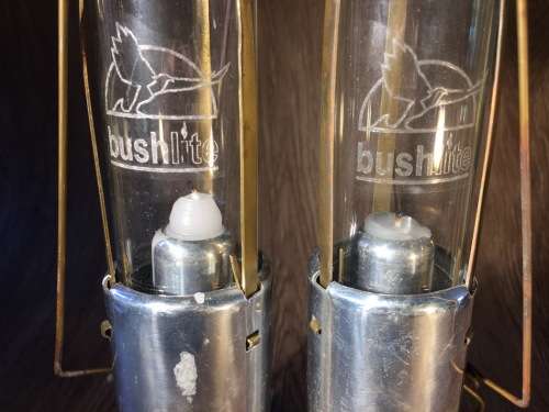 Set of Bushlite Candle Lanterns