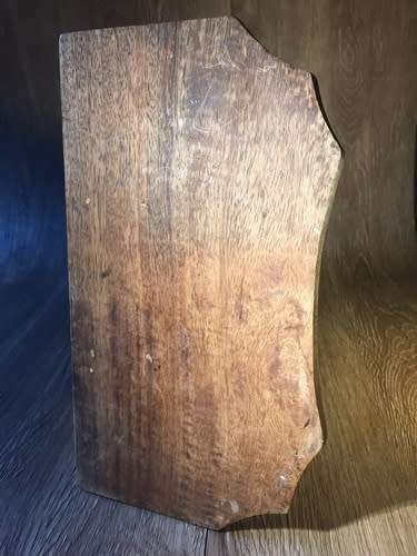 Lovely Carved Wooden Shelf +/- 38cm x 27cm