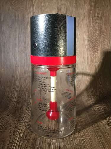 Vintage Cordless Electric MIX N POUR Cocktail Dispenser Royal London Ltd 1968