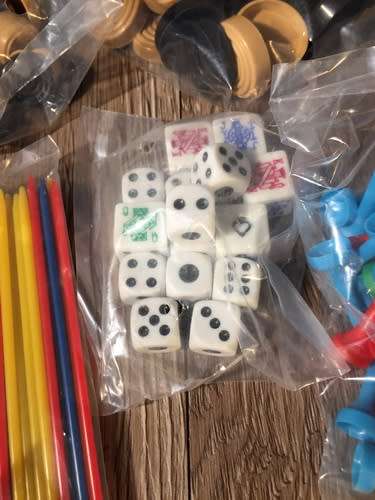 20 Super Set Games & Cribbage in Metal Tin